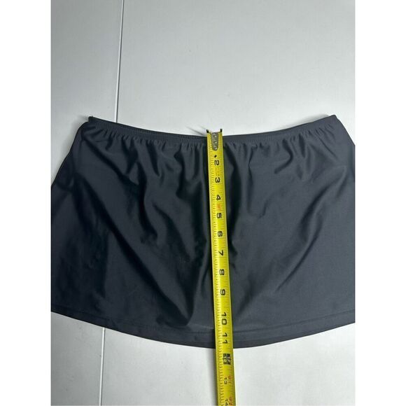 Catalina Women’s Swimming Skirt Bikini Bottom Black Size M(8-10) - Picture 7 of 11